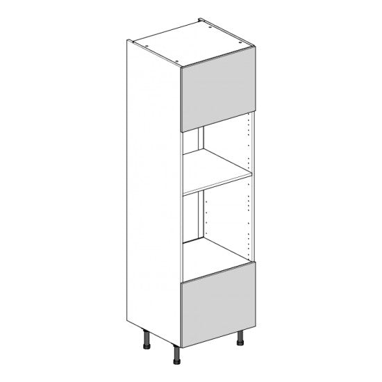 600 Standard Height Single Oven Housing Cabinet & 450 Microwave