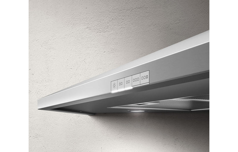 Elica Acuta 100cm Corner Chimney Hood - Stainless Steel