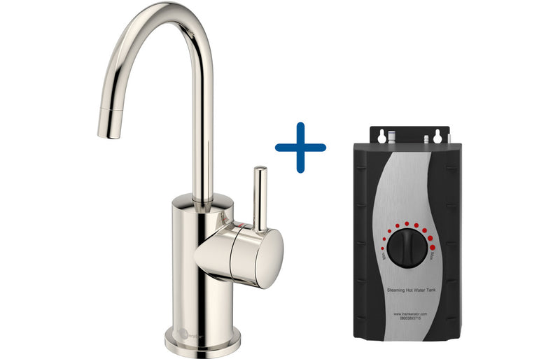 InSinkErator FH3010 Hot Water Tap & Standard Tank - Polished Nickel