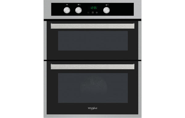 Whirlpool AKL 307 IX Built-under Double Electric Oven - Stainless Steel