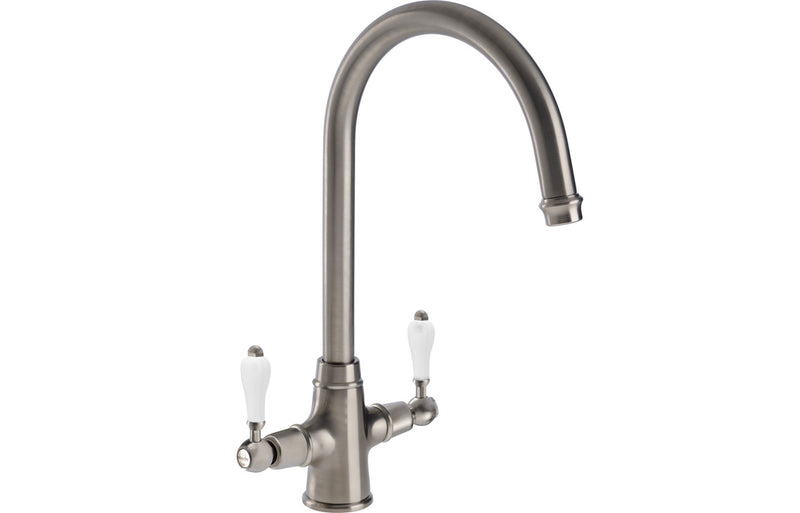 Abode Ludlow Monobloc Mixer Tap - Brushed Nickel