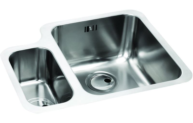 Abode Matrix 1.5B RHMB Undermount Stainless Steel Sink & Astral Tap Pack