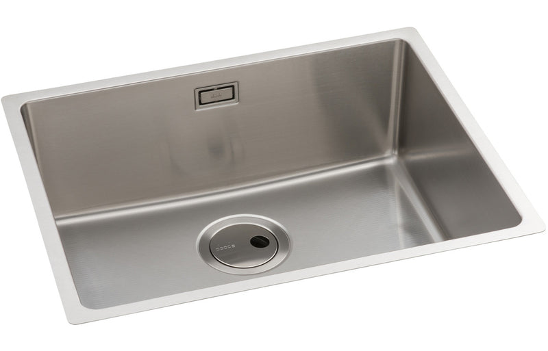 Abode Matrix R15 1B 500mm Undermount/Inset Sink - Stainless Steel