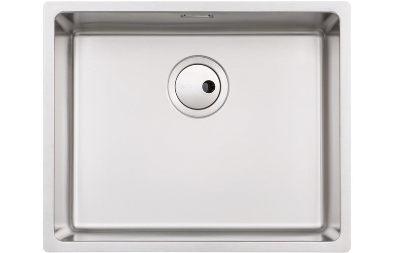 Abode Matrix R15 1B 500mm Undermount/Inset Sink - Stainless Steel