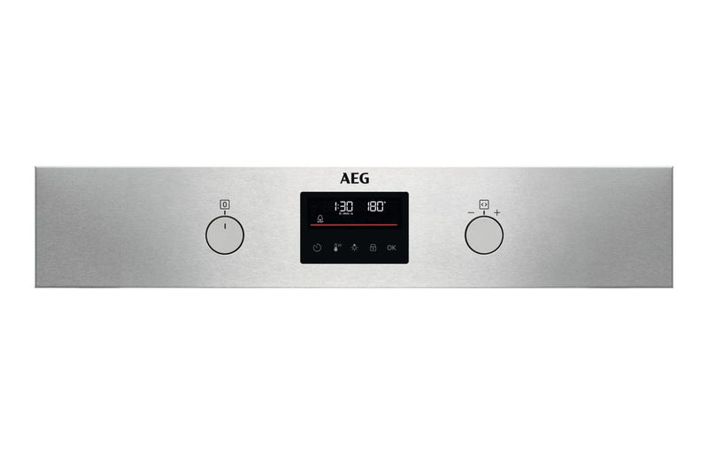 AEG BEK335061M Single Electric Oven - Stainless Steel