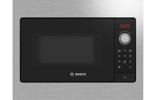 Bosch Series 2 BFL523MS3B Built-in Compact Microwave - Black