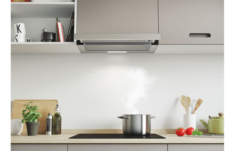 Candy CBT625/2X/1/UK 60cm Telescopic Hood - Stainless Steel