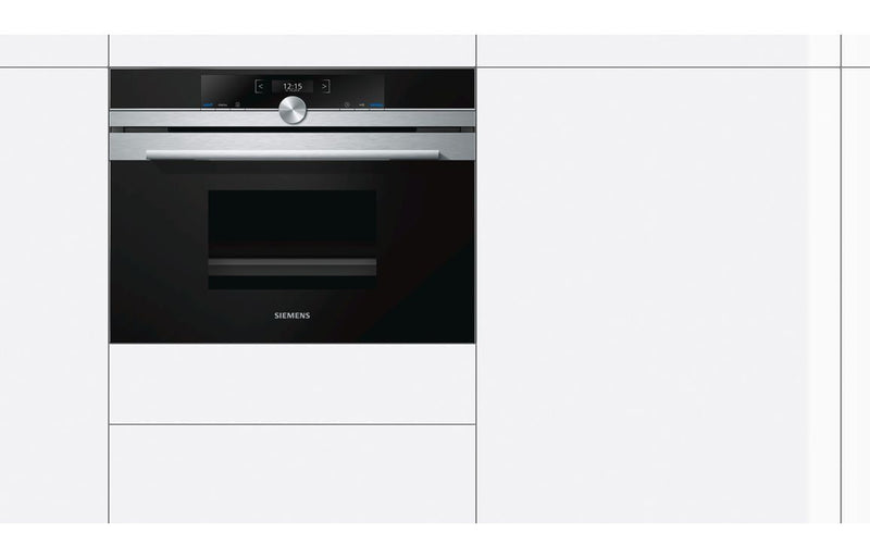 Siemens iQ700 CD634GAS0B Compact Steam Oven - Stainless Steel