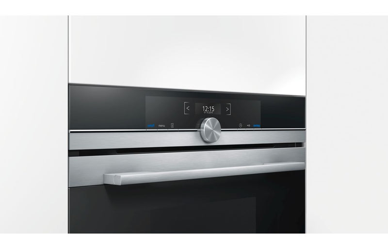 Siemens iQ700 CD634GAS0B Compact Steam Oven - Stainless Steel