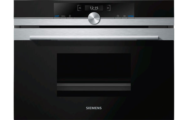 Siemens iQ700 CD634GAS0B Compact Steam Oven - Stainless Steel