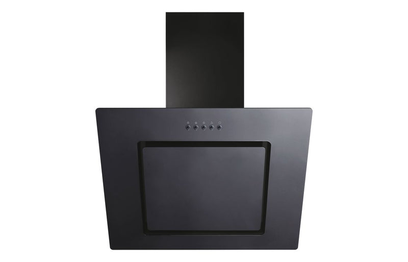 Candy CDG6MBGG 60cm Sloped Chimney Hood - Black