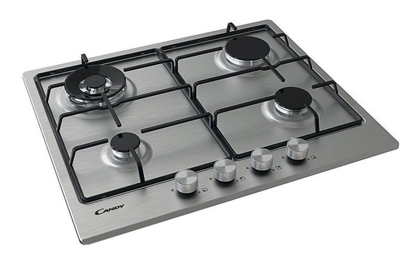 Candy CHW6BR4WPX 60cm Gas Hob - Stainless Steel