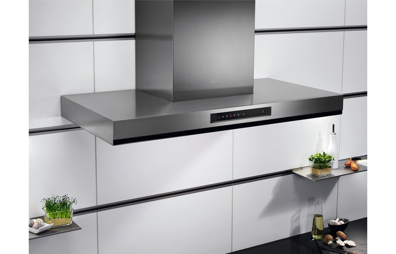 AEG DBK6980HG 90cm Box Design Chimney Hood - Stainless Steel