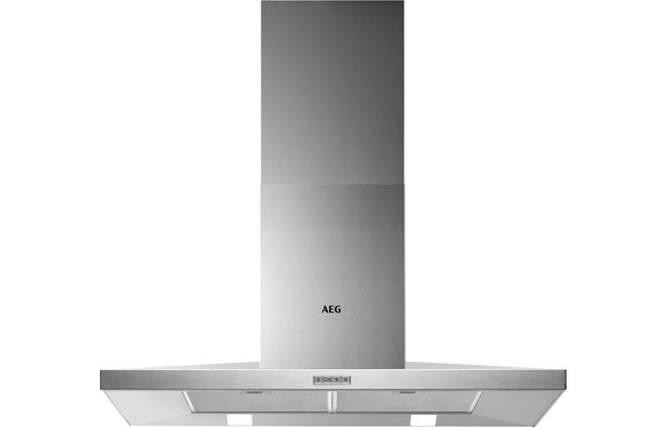 AEG DKB4950M 90cm Chimney Hood - Stainless Steel