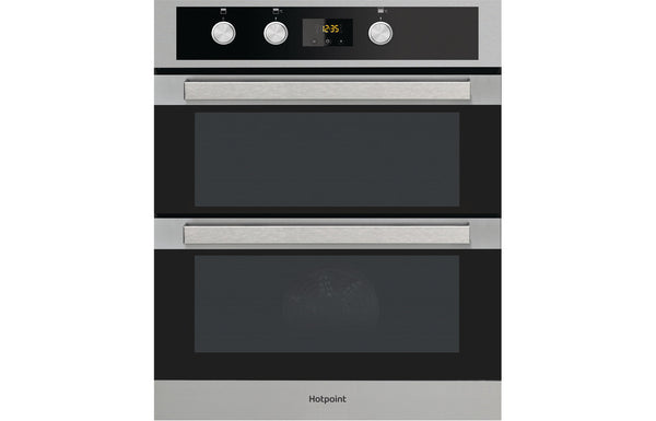 Hotpoint DKU5 541 J C IX Built-under Double Electric Oven - Stainless Steel