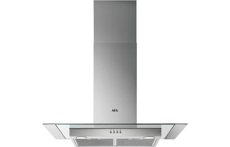 AEG DTB3652M 60cm Chimney Hood - Stainless Steel