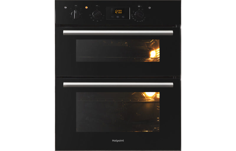 Hotpoint DU2 540 BL Built-under Double Electric Oven - Black