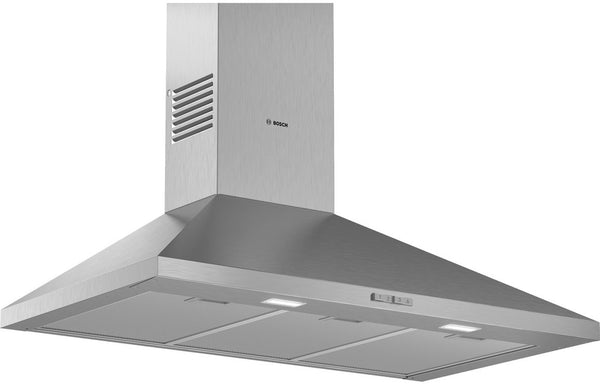 Bosch Series 2 DWP94BC50B 90cm Pyramid Chimney Hood - Stainless Steel