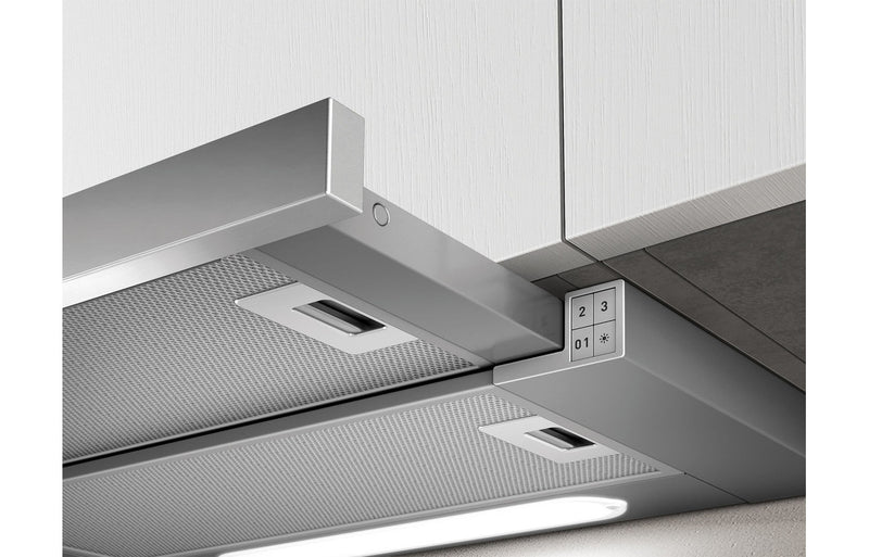 Elica Elite 14 60cm Telescopic Hood - Stainless Steel