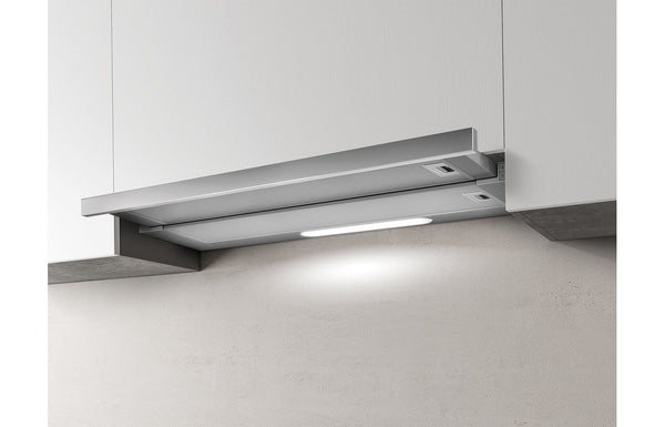 Elica Elite 14 60cm Telescopic Hood - Stainless Steel