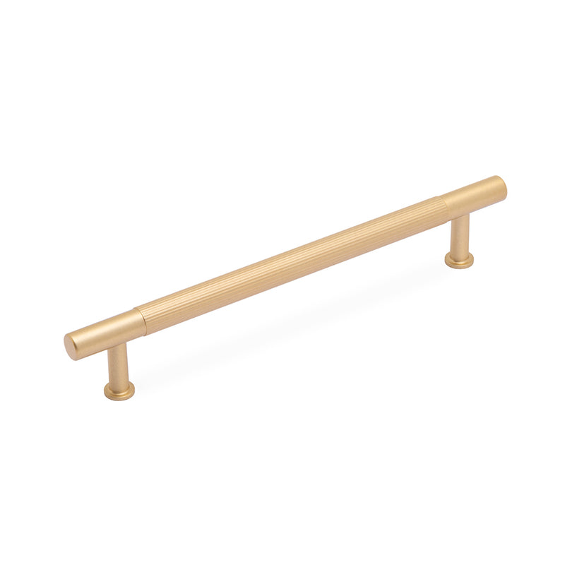 Linea T Bar Handle Satin Brass