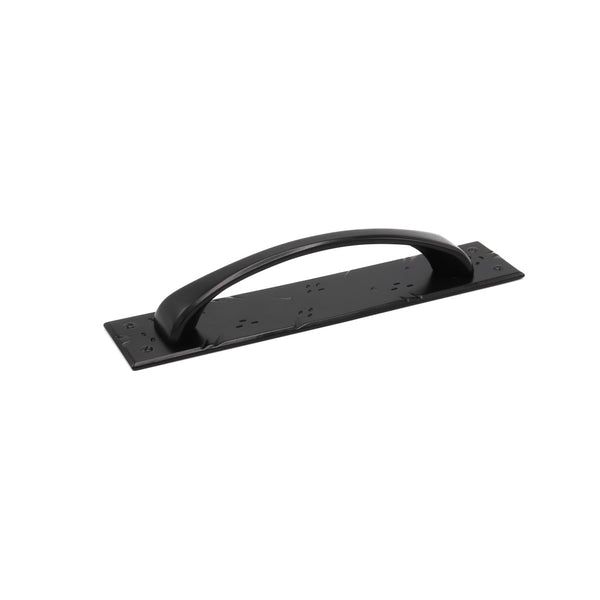 Faux D-Handle & Backplate Black