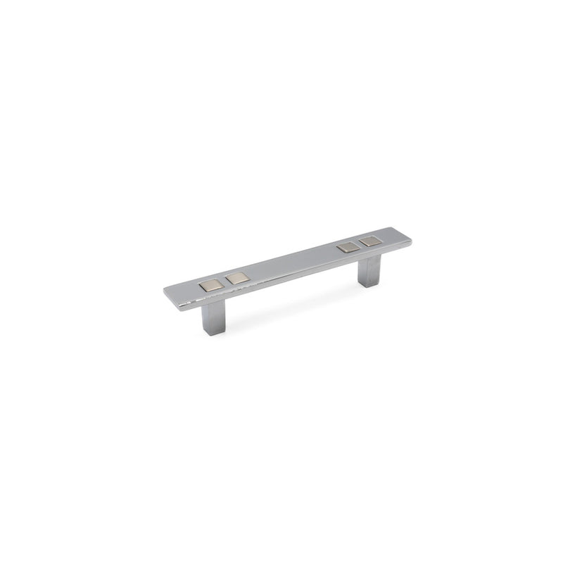 Inset Bar Handle Chrome/Brushed Nickel