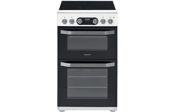 Hotpoint HD5V93CCW Slim Electric Cooker - White