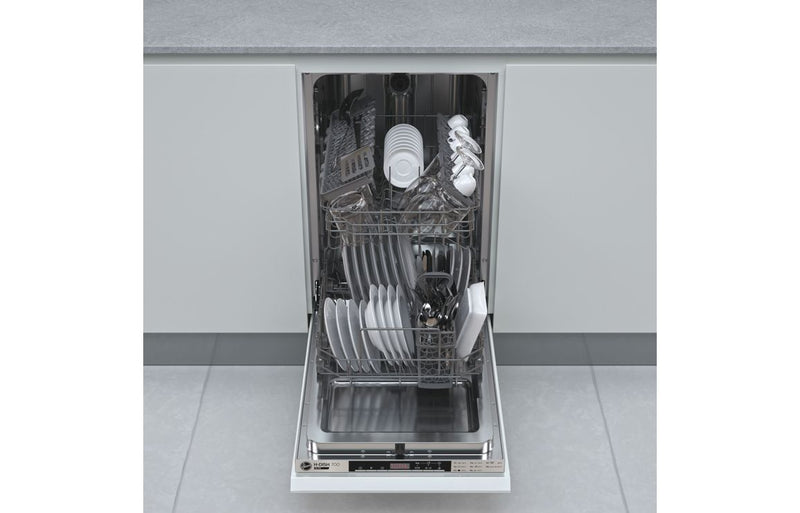 Hoover H500 HDIH 2T1047-80 F/I 10 Place Slim Dishwasher