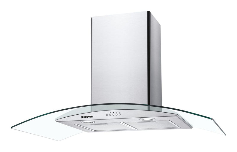 Hoover H300 HGM900X/1 90cm Chimney Hood - Stainless Steel & Glass