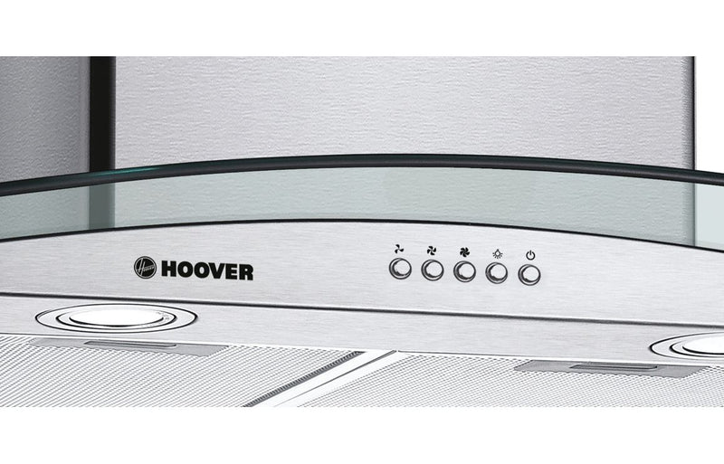 Hoover H300 HGM900X/1 90cm Chimney Hood - Stainless Steel & Glass