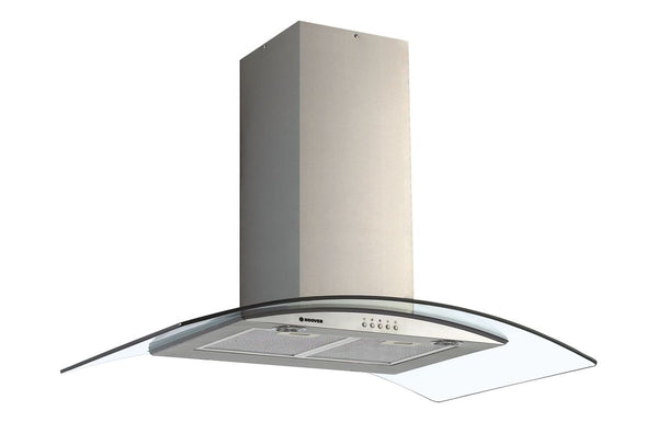 Hoover H300 HGM900X/1 90cm Chimney Hood - Stainless Steel & Glass