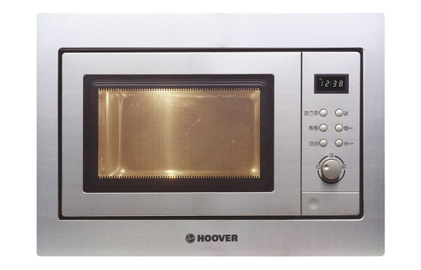 Hoover H100 HMG201X-80 Built-in Combination Microwave & Grill - Stainless Steel