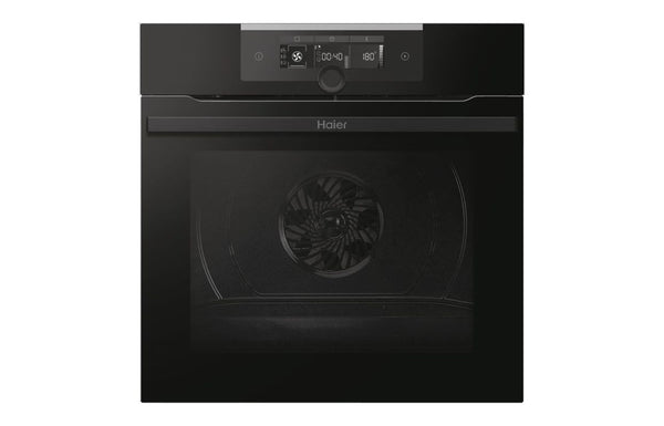 Haier I-Turn Series 2 HWO60SM2F3BH Single Electric Oven - Black