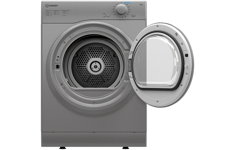 Indesit I1 D80S UK F/S 8kg Vented Tumble Dryer - Silver