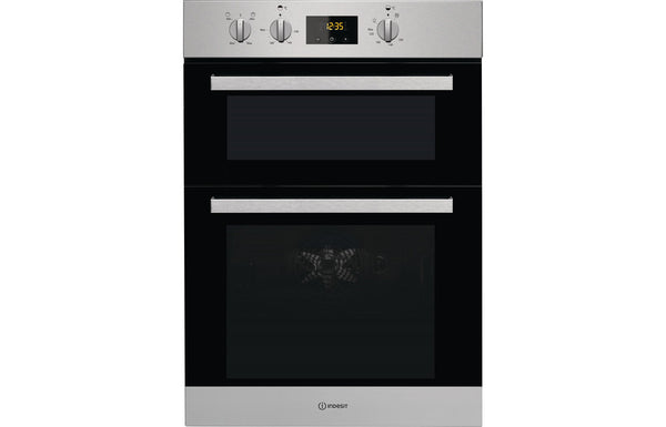 Indesit IDD 6340 IX Double Electric Oven - Stainless Steel