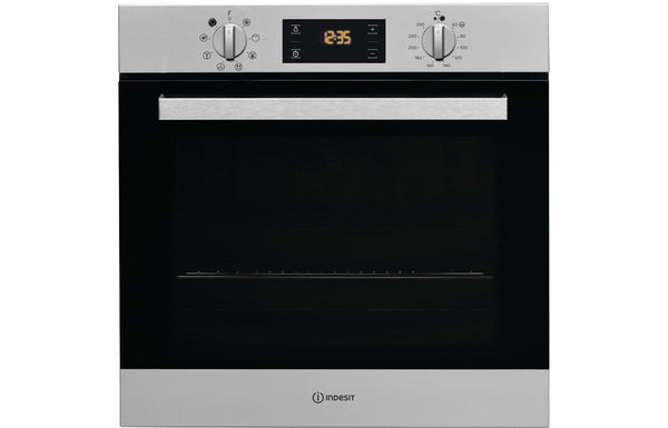 Indesit IFW 6340 IX UK Single Electric Oven - Stainless Steel