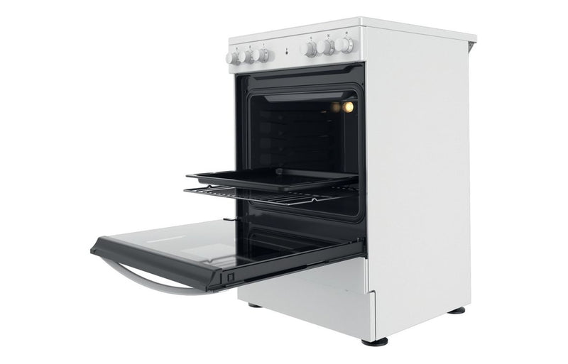 Indesit IS67V5KHW/UK Electric Single Cooker - White