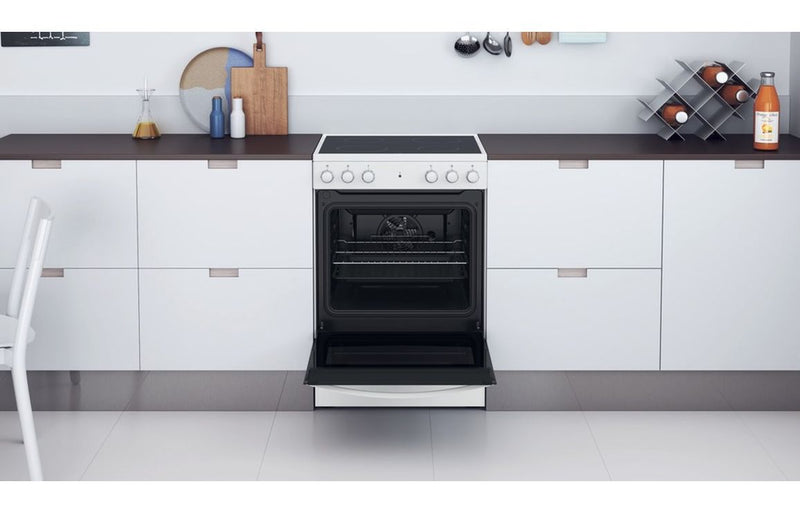 Indesit IS67V5KHW/UK Electric Single Cooker - White