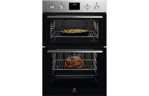 Electrolux KDFGE40TX Double Electric Oven - Stainless Steel