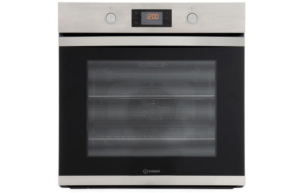 Indesit KFW3841JHIXUK Single Electric Oven - Stainless Steel