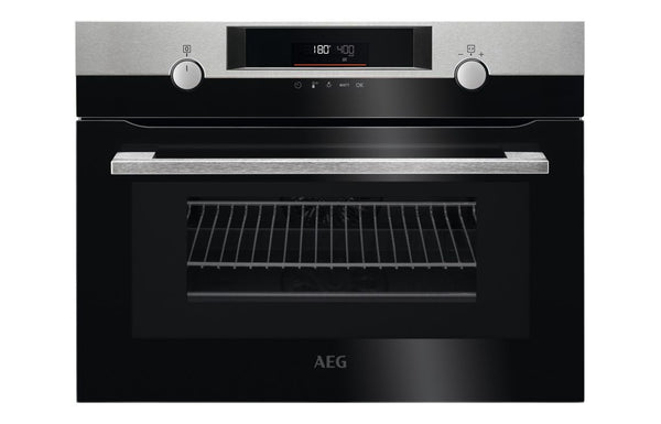 AEG KMK565060X Built-in Combination Microwave & Grill - Stainless Steel