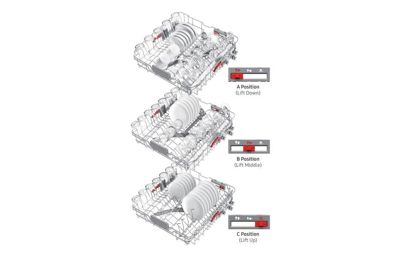 Samsung Series 7 DW60CG550B00EU F/I 14 Place Dishwasher