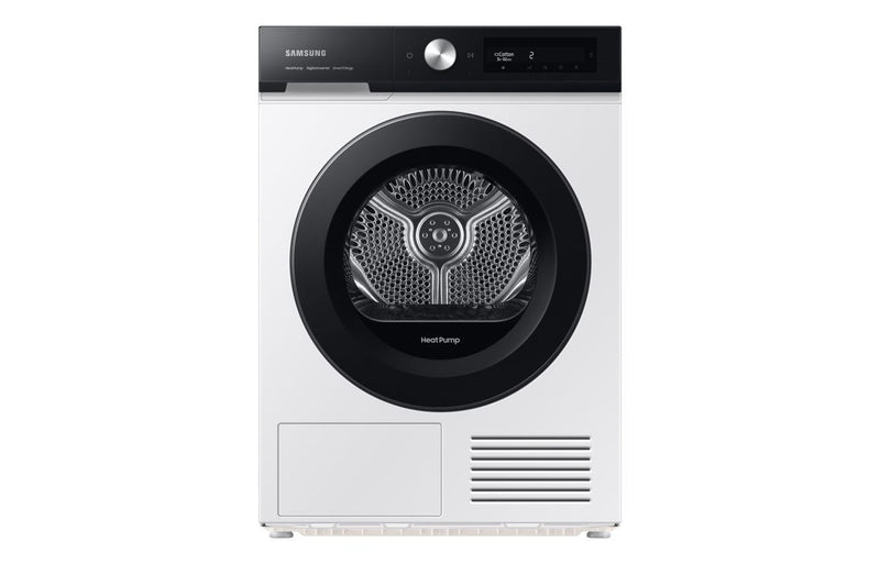 Samsung Series 6+ DV90BB5245AES1 F/S 9kg Heat Pump Tumble Dryer - White