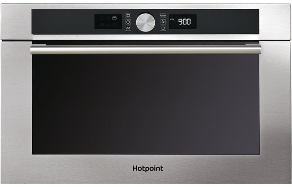 Hotpoint MD 454 IX H Built-in Microwave & Grill - Stainless Steel