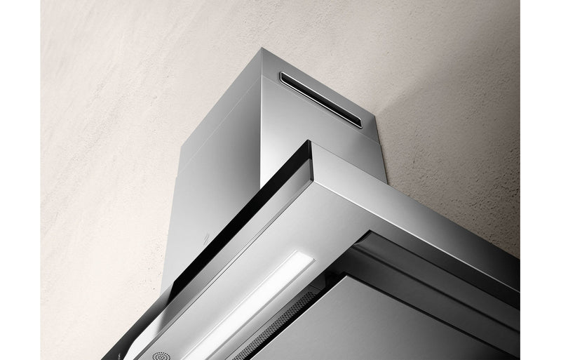 Elica Meteorite 120cm Chimney Hood - Stainless Steel