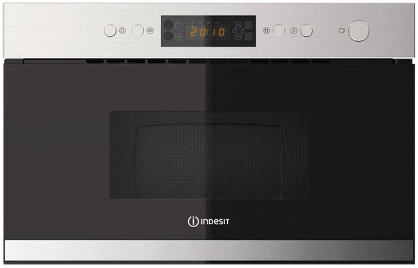 Indesit MWI3213IXUK Built-in Microwave & Grill - Stainless Steel