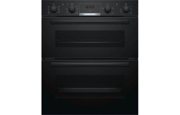 Bosch Series 4 NBS533BB0B Built-under Double Electric Oven - Black