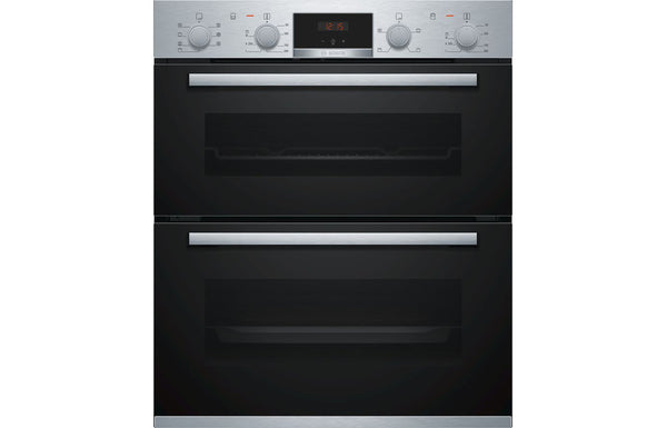 Bosch Series 4 NBS533BS0B Built-under Double Electric Oven - Stainless Steel