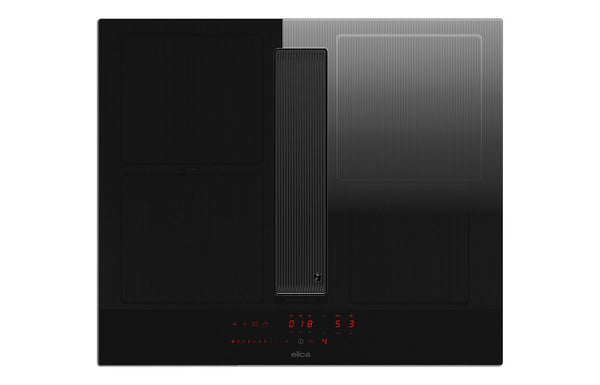 Elica NikolaTesla Velvet 72cm Venting Induction Hob - Black